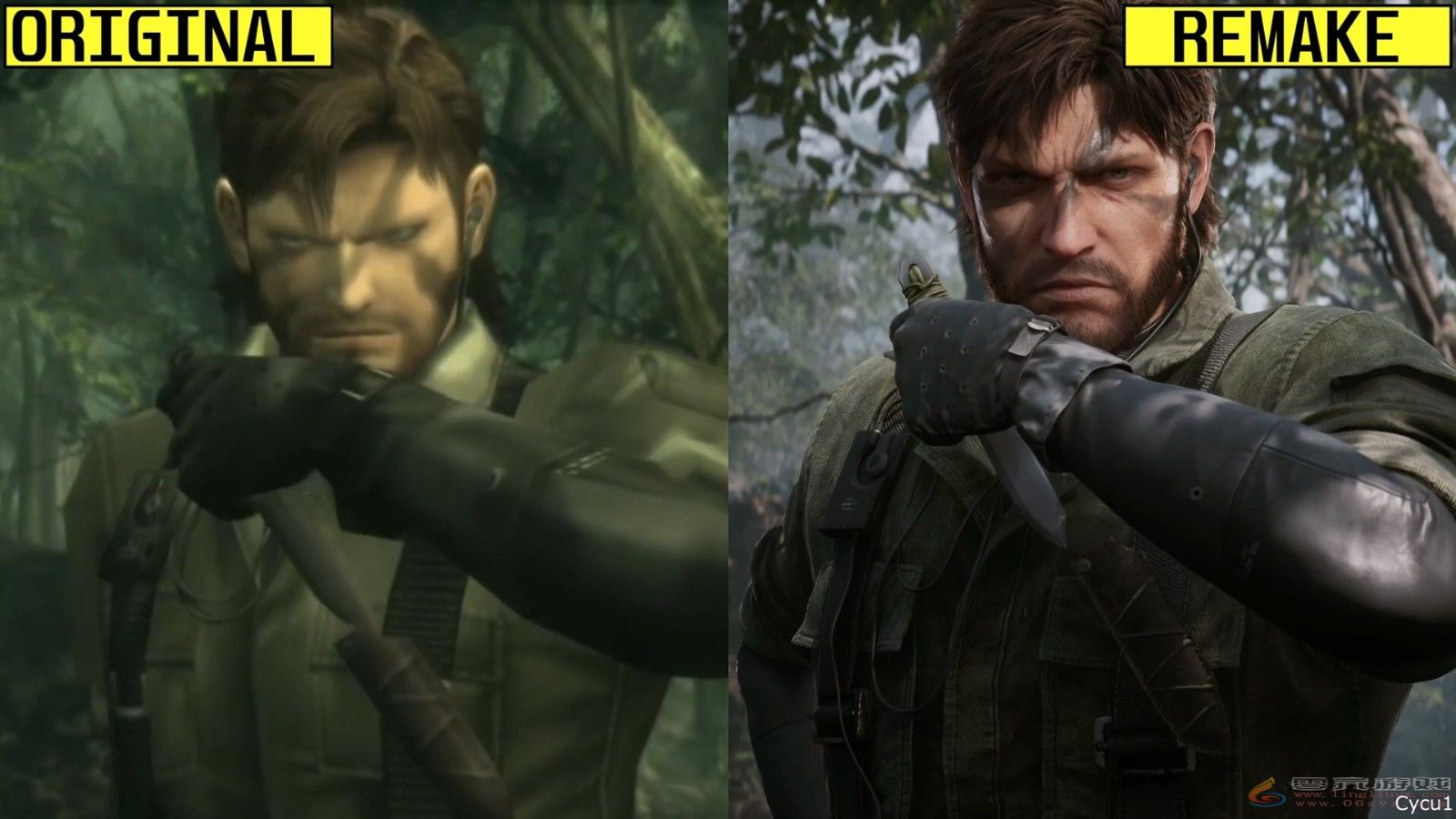 《合金装备Delta：食蛇者》和原版游戏画面对比(图5)