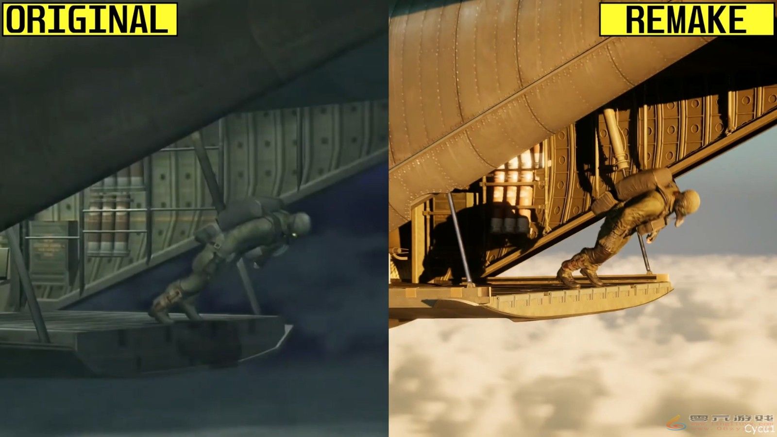 《合金装备Delta：食蛇者》和原版游戏画面对比(图3)