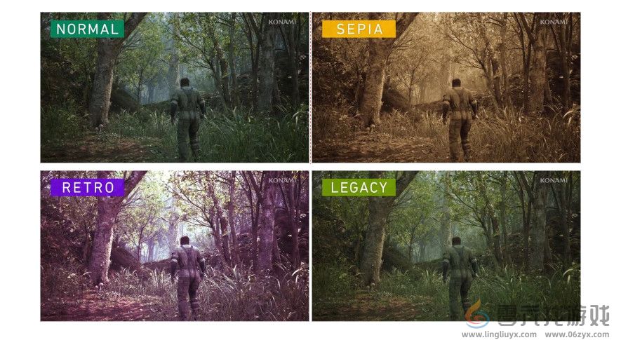 《合金装备3：重制版》和原版有两大区别：画面、操作(图8)