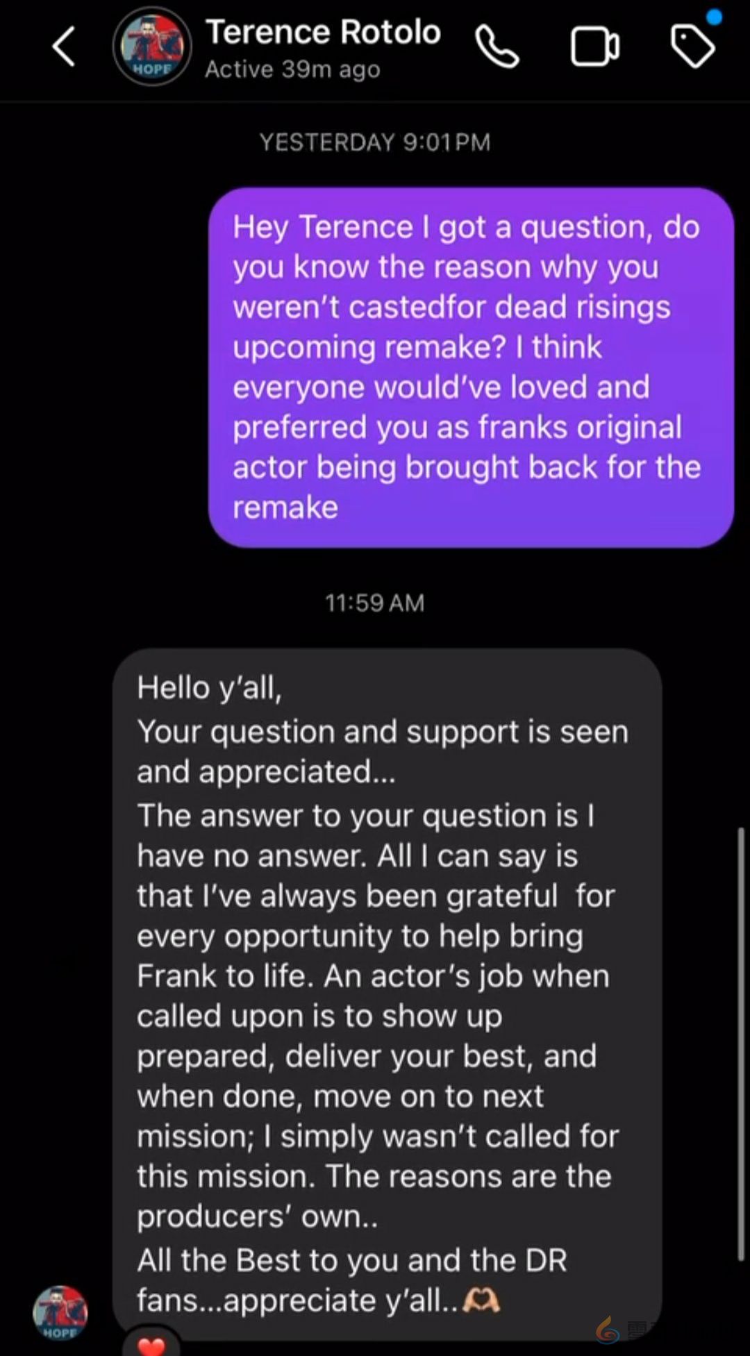 《丧尸围城：豪华复刻版》主角原版配音并未参与游戏开发：卡普空没有邀请(图2)