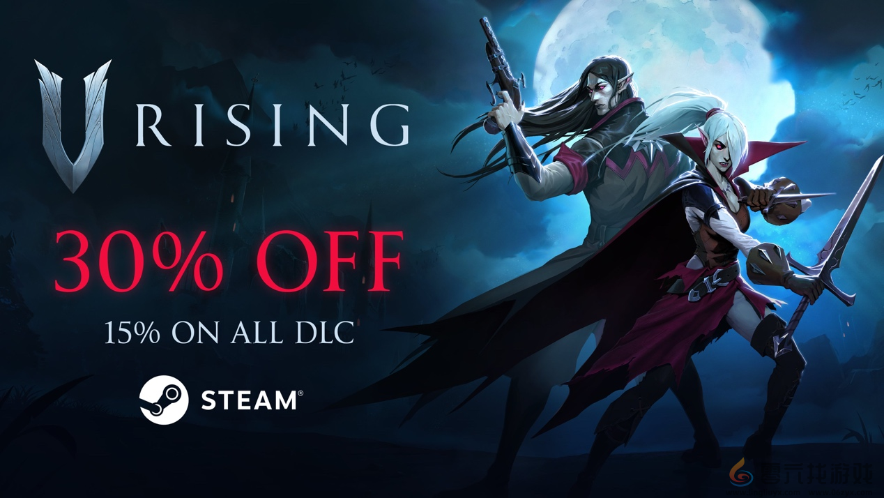 吸血鬼生存游戏《夜族崛起》Steam迎来史低价,75.6元即可入手!(图1) 吸血鬼生存游戏《夜族崛起》Steam迎来史低价,75.6元即可入手!(图1)