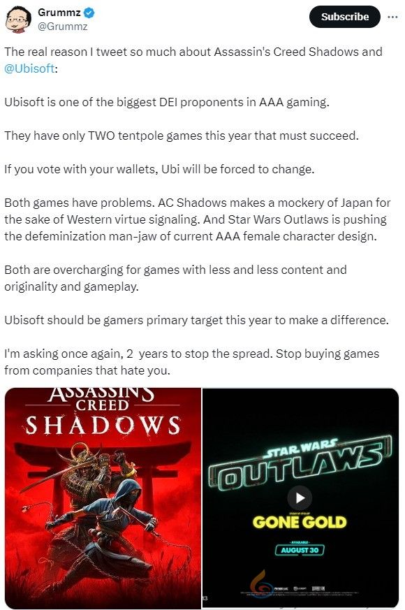 前《暗黑2》制作人炮轰育碧：别买他家游戏 过于正确(图2)