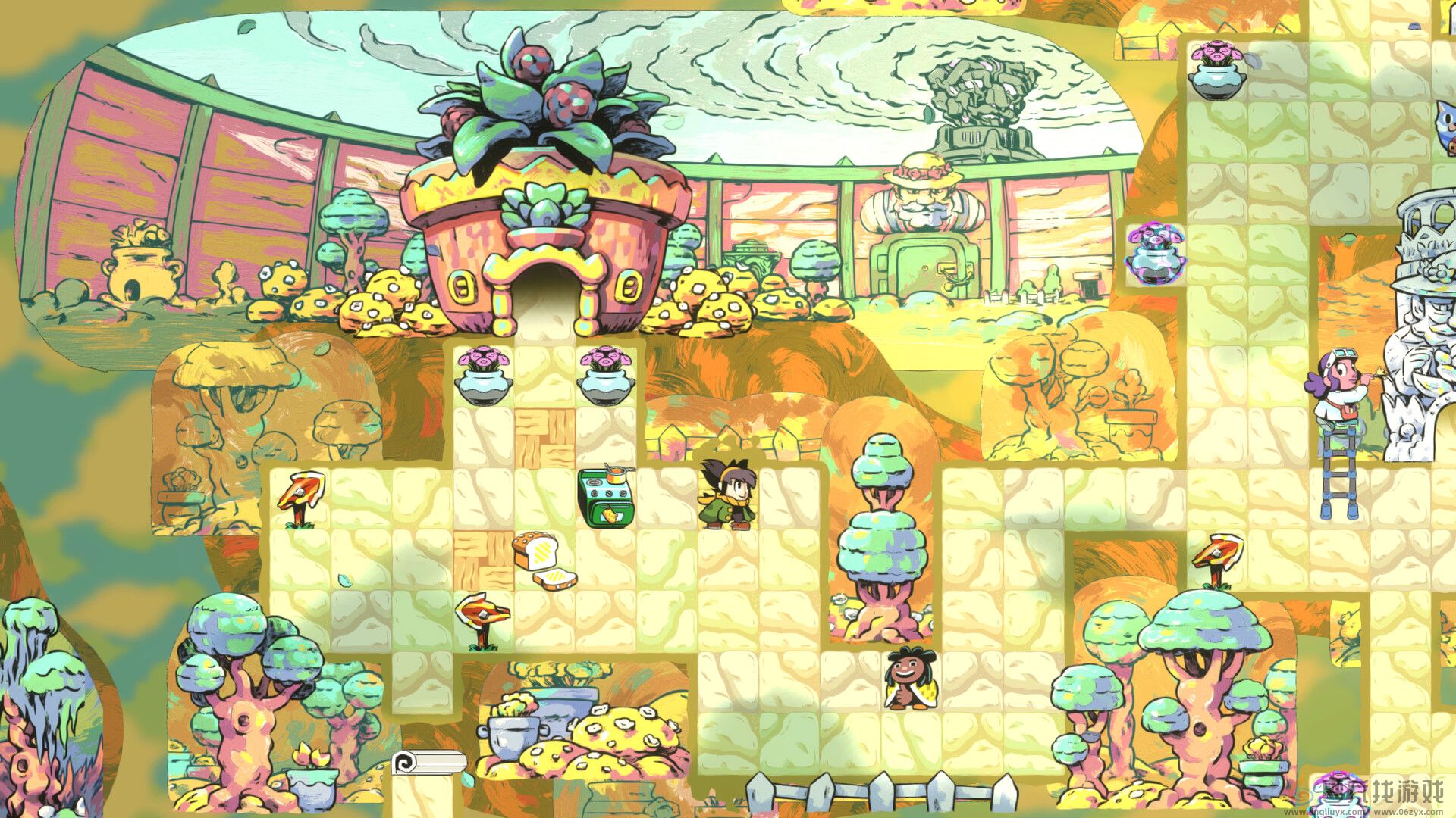 网格导向冒险游戏《编织者：角色谜题冒险》现已在Steam平台正式推出 获好评(图2)