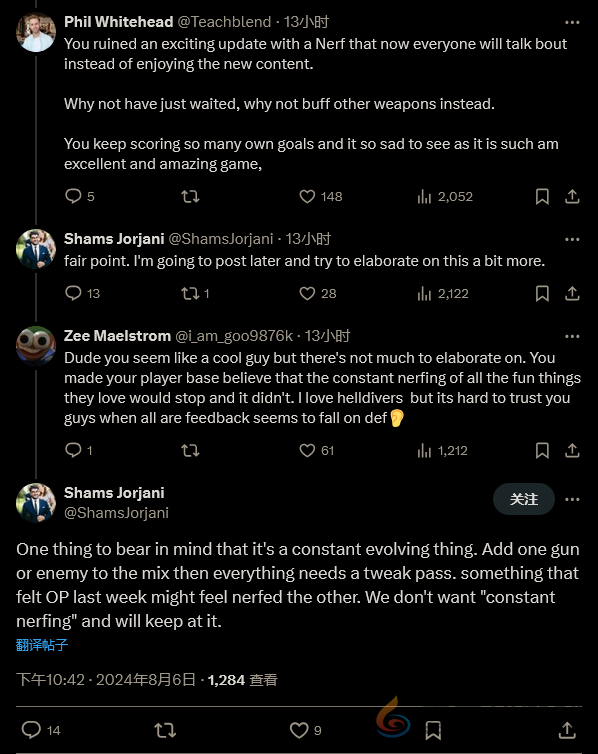 《绝地潜兵2》玩家不满削弱 开发者：大多数人没意见(图3)