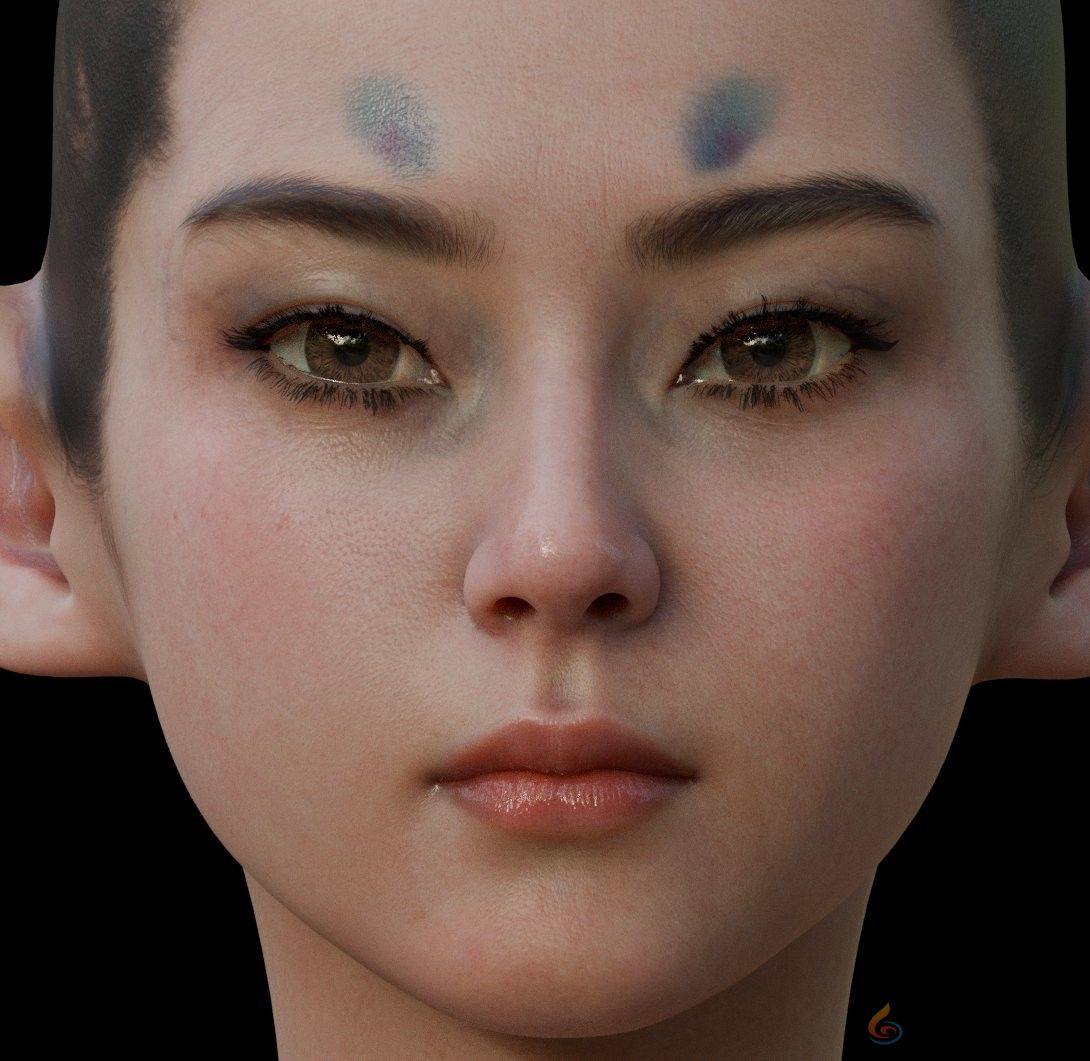 《黑神话：悟空》狐狸精萍萍模型被成功提取(图3)