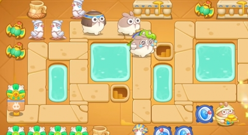 保卫萝卜4法老归来第59关通关攻略(图3)