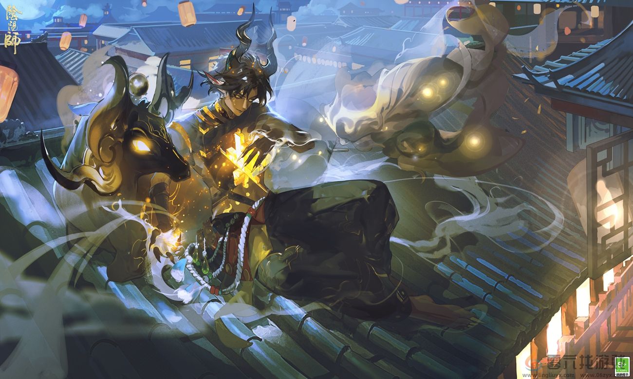 繁星闪烁,诡影现身《阴阳师》鬼金羊精美插画在此奉上!(图4) 繁星闪烁,诡影现身《阴阳师》鬼金羊精美插画在此奉上!(图4)