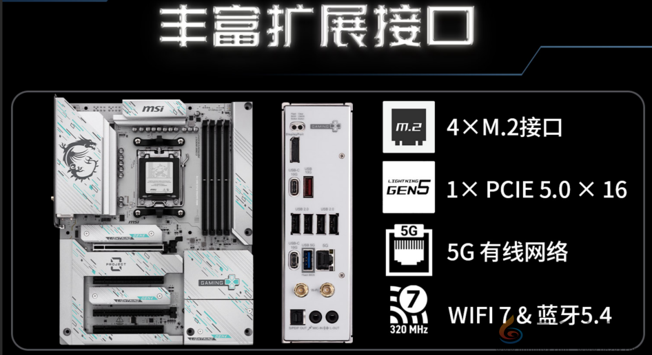 base64_image 微星B850 GAMING PLUS WIFI PZ背插主板上市,畅享AM5平台(图7)