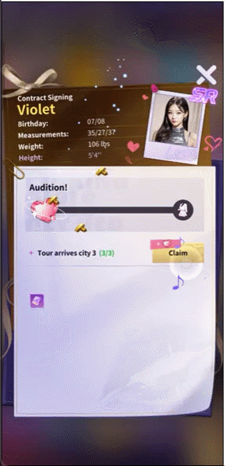 死磕美女养成SLG？这家厂商又测女团玩法，这次却保守了(图4)