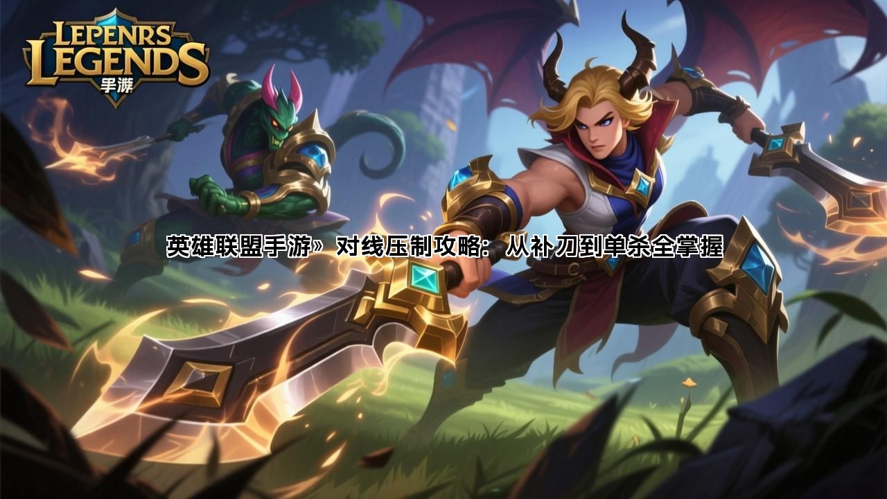英雄联盟手游》对线压制攻略:从补刀到单杀全掌握 英雄联盟手游》对线压制攻略:从补刀到单杀全掌握(图1)