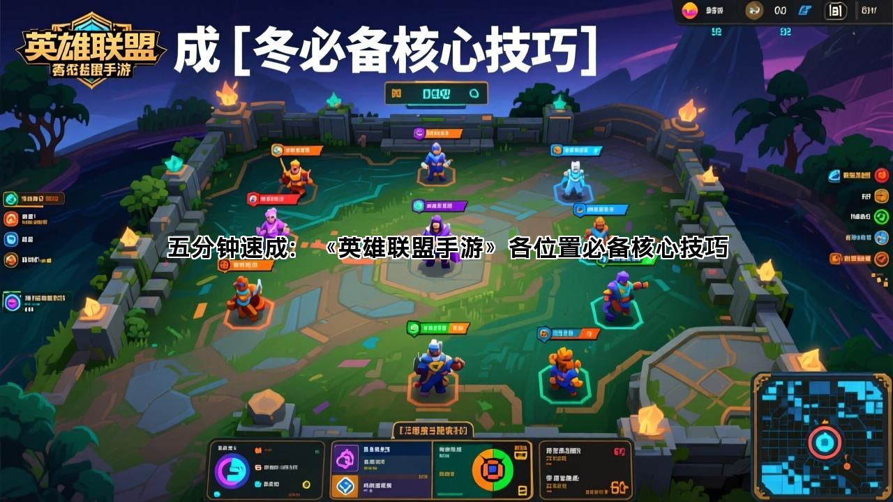 五分钟速成：《英雄联盟手游》各位置必备核心技巧(图3)