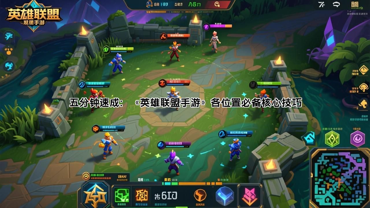 五分钟速成：《英雄联盟手游》各位置必备核心技巧(图2)